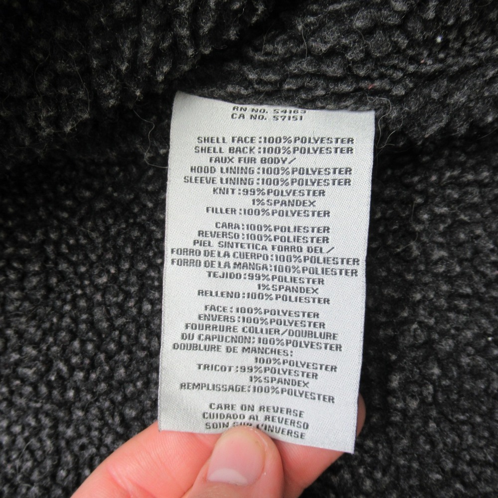 Levis Jacket Mens Small Gray Softshell Sherpa Lin… - image 6